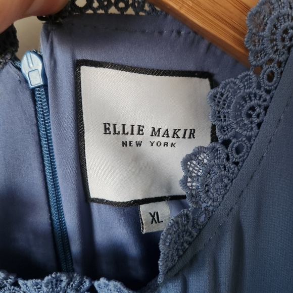 Lace Pleated Tier Dress. Sold-out online! - Picture 6 of 8